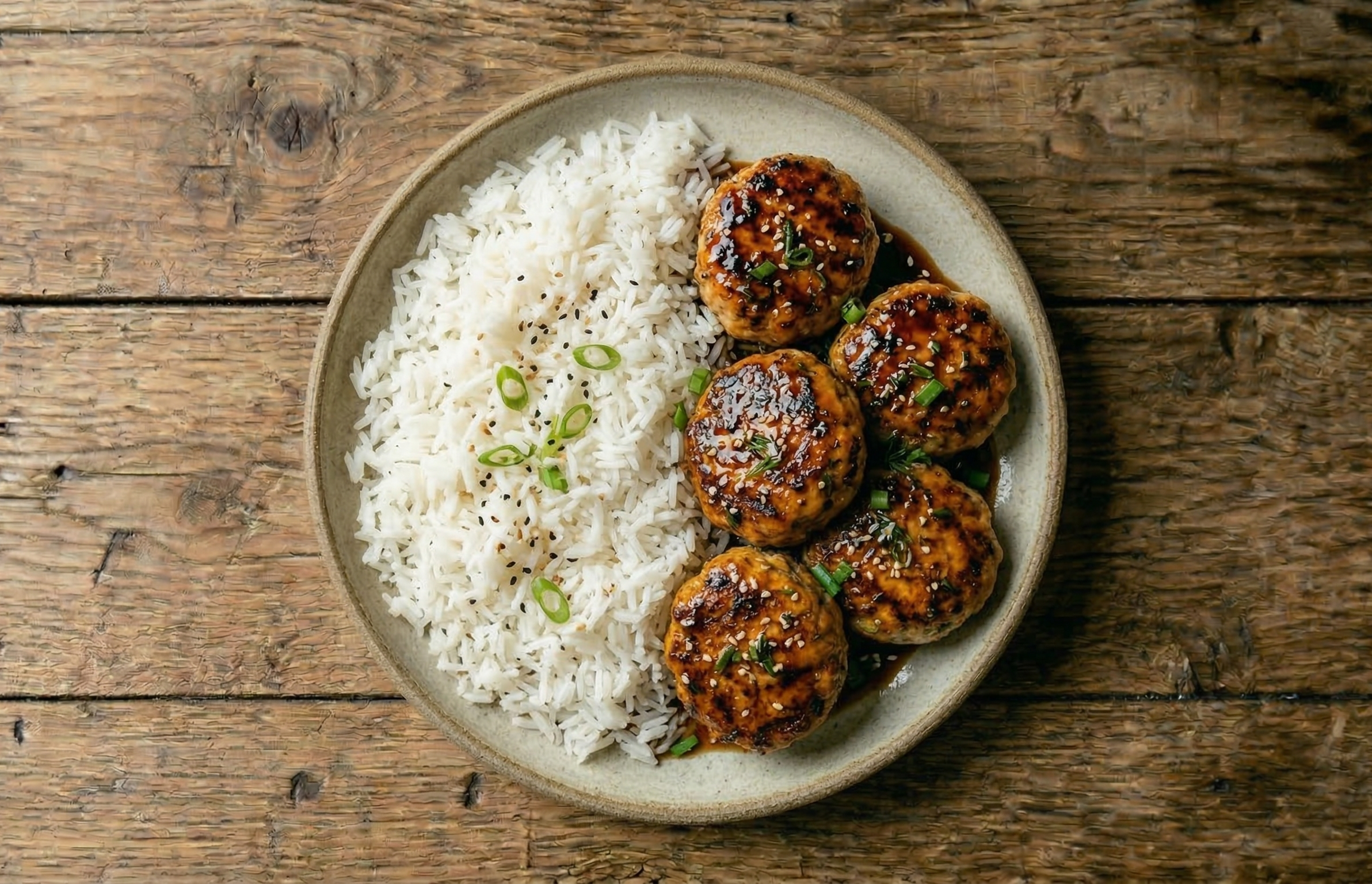 Курица терияки с рисом